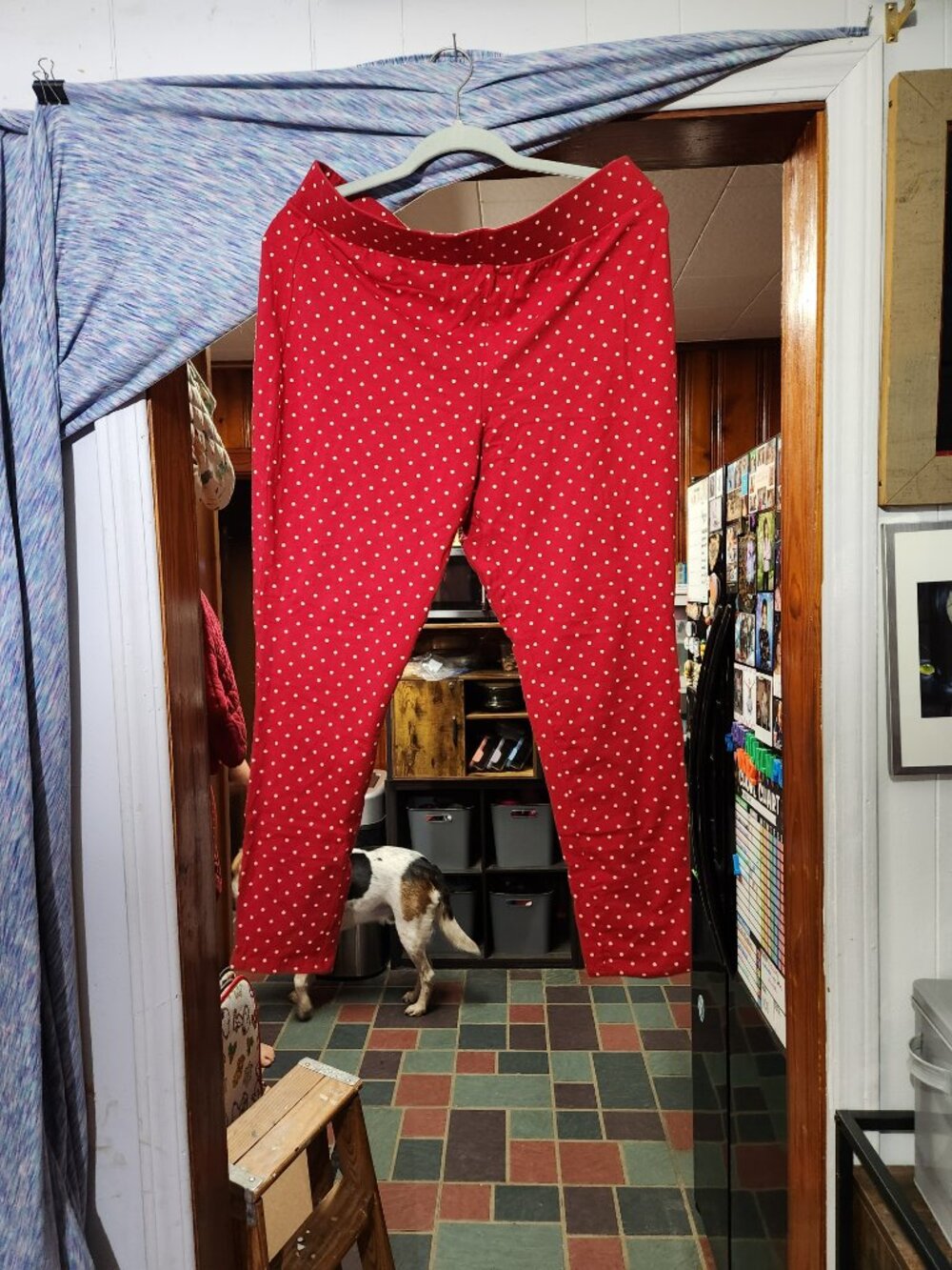 Torrid Jester Red Dot Leggings Size 2 Full Length Stretch Leggings